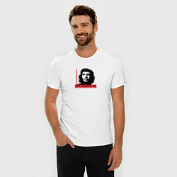 Футболка slim-fit Куба да янки нет, цвет: белый — фото 2