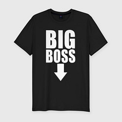 Футболка slim-fit Big boss arrow, цвет: черный