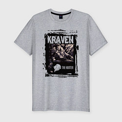 Мужская slim-футболка Крайвен охотник