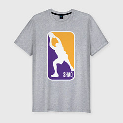 Футболка slim-fit Shaq attack, цвет: меланж