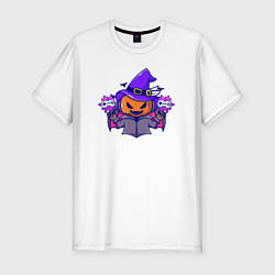 Футболка slim-fit Pumpkin gamer, цвет: белый