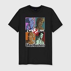 Мужская slim-футболка The real ghostbusters