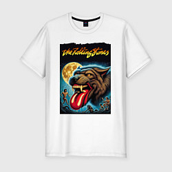 Футболка slim-fit The Rolling Stones - the beginning, цвет: белый