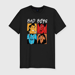 Футболка slim-fit Bad boys, цвет: черный