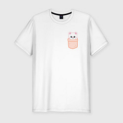 Мужская slim-футболка Jiniret in pocket