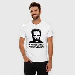 Футболка slim-fit Кристофер Уокен, цвет: белый — фото 2