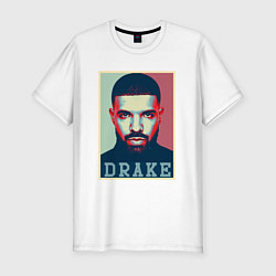 Мужская slim-футболка Drake