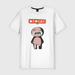 Футболка slim-fit Нет лайков, цвет: белый