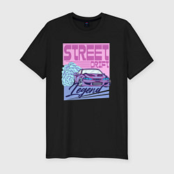 Мужская slim-футболка Street drift