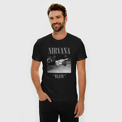 Футболка slim-fit Nirvana blew, цвет: черный — фото 2