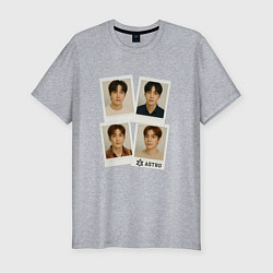 Мужская slim-футболка Astro фотографии