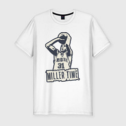Футболка slim-fit Miller time, цвет: белый
