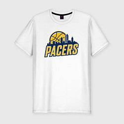 Футболка slim-fit Pacers city, цвет: белый