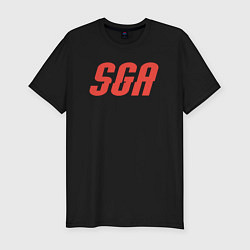 Футболка slim-fit SGA Oklahoma City, цвет: черный