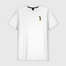 Мужская slim-футболка Кобе Брайант номер 8