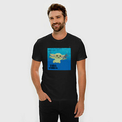 Футболка slim-fit Yoda mindnever, цвет: черный — фото 2