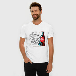 Футболка slim-fit Nuka cola - Fallout, цвет: белый — фото 2