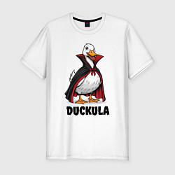 Футболка slim-fit Граф Дакула, цвет: белый