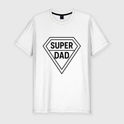 Мужская slim-футболка Superdad