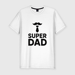 Мужская slim-футболка Superdad