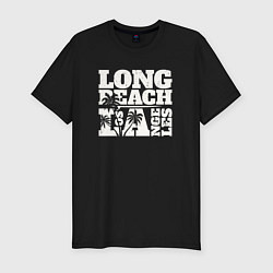 Футболка slim-fit Los Angeles - Long Beach, цвет: черный