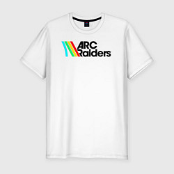 Мужская slim-футболка ARC Raiders - Атмосфера ретро-будущего