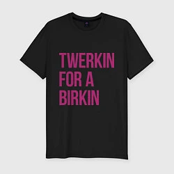 Футболка slim-fit Twerkin, цвет: черный