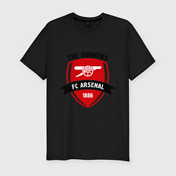 Футболка slim-fit FC Arsenal: The Gunners, цвет: черный