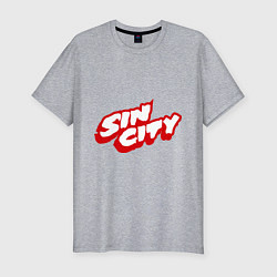 Мужская slim-футболка Sin City