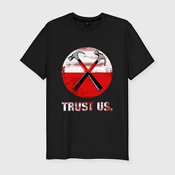 Мужская slim-футболка Pink Floyd: Trust us