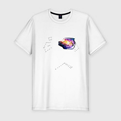 Футболка slim-fit Interstellar Spaceman, цвет: белый