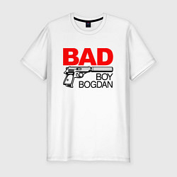 Мужская slim-футболка Bad boy Bogdan