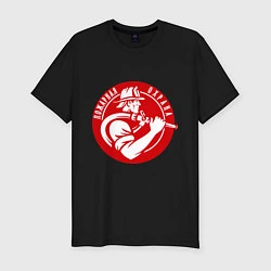 Мужская slim-футболка Пожарная охрана