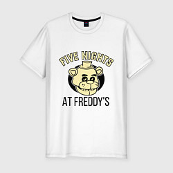 Футболка slim-fit Five Nights At Freddy's, цвет: белый