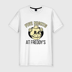 Мужская slim-футболка Five Nights At Freddy's
