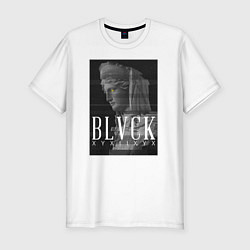 Футболка slim-fit BLACK, цвет: белый