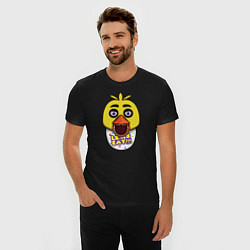 Футболка slim-fit Chica FNAF, цвет: черный — фото 2