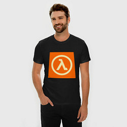 Футболка slim-fit Half-Life, цвет: черный — фото 2