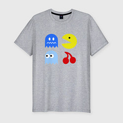 Футболка slim-fit Pac-Man Pack, цвет: меланж