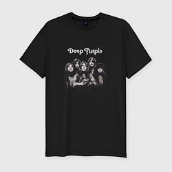 Мужская slim-футболка Deep Purple: Rock Group