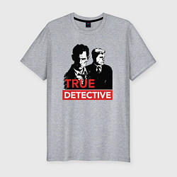 Футболка slim-fit True Detective, цвет: меланж