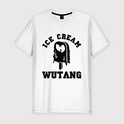 Футболка slim-fit Wu-Tang: Ice cream, цвет: белый