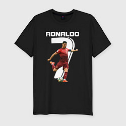 Мужская slim-футболка Ronaldo 07