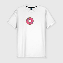 Футболка slim-fit D'OH!, цвет: белый