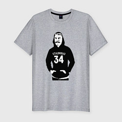 Футболка slim-fit Stalingrad 34, цвет: меланж
