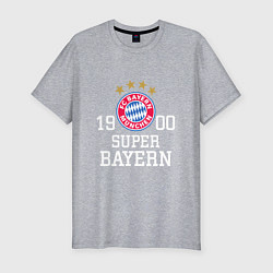 Мужская slim-футболка Super Bayern 1900