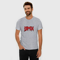 Футболка slim-fit DMX, цвет: меланж — фото 2