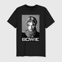 Футболка slim-fit Bowie Legend, цвет: черный
