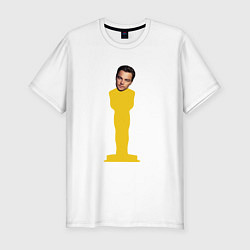 Мужская slim-футболка Oscar Dicaprio