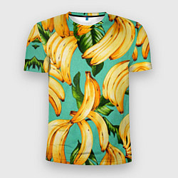 Футболка спортивная мужская Банан, цвет: 3D-принт
